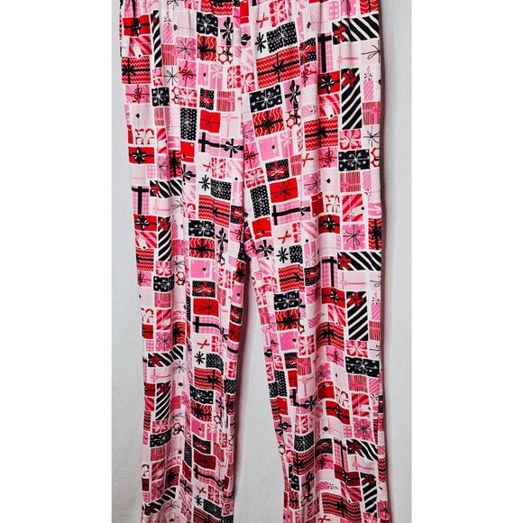 Kate Spade Holiday Gift Print Pajama Set Women's Long Sleeve Top & Pants Medium - Picture 7 of 12